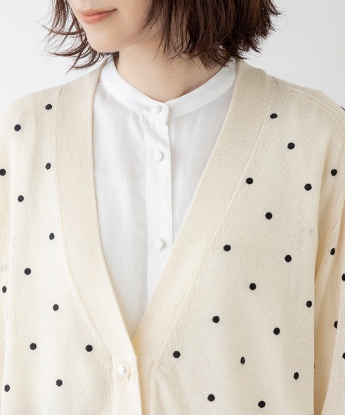 Sono（ソーノ）の「【SONO/ソーノ】ドット刺繍チュニック