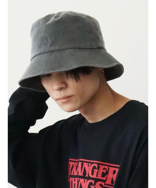 CRAFT STANDARD BOUTIQUE（クラフトスタンダードブティック）の「CSBピグメントバケットハット　＊（ハット・メンズ・ネイビー/グリーン/ブラック・FREE）」の5枚目の写真