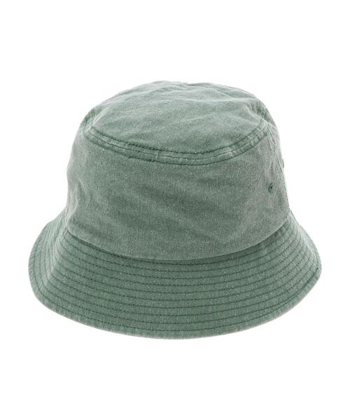CRAFT STANDARD BOUTIQUE（クラフトスタンダードブティック）の「CSBピグメントバケットハット　＊（ハット・メンズ・ネイビー/グリーン/ブラック・FREE）」の14枚目の写真