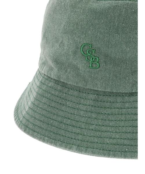 CRAFT STANDARD BOUTIQUE（クラフトスタンダードブティック）の「CSBピグメントバケットハット　＊（ハット・メンズ・ネイビー/グリーン/ブラック・FREE）」の8枚目の写真