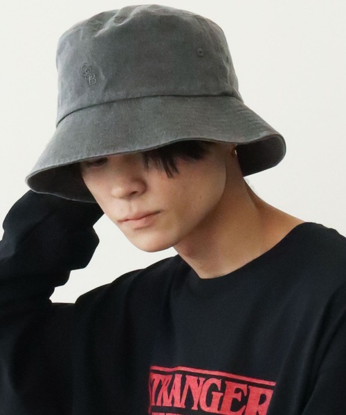 CRAFT STANDARD BOUTIQUE（クラフトスタンダードブティック）の「CSBピグメントバケットハット　＊（ハット・メンズ・ネイビー/グリーン/ブラック・FREE）」の2枚目の写真