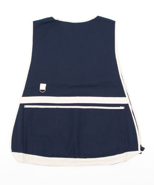GREEN BOWL（グリーンボウル）の「【日本製】グリーンボウル 【GREEN BOWL】Canvas Apron Vest（ベスト・メンズ・ネイビー/カーキ/ベージュ・FREE）」の5枚目の写真