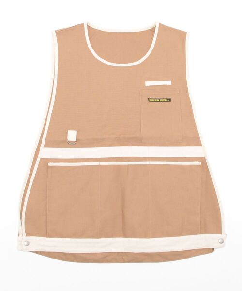 GREEN BOWL（グリーンボウル）の「【日本製】グリーンボウル 【GREEN BOWL】Canvas Apron Vest（ベスト・メンズ・ネイビー/カーキ/ベージュ・FREE）」の17枚目の写真