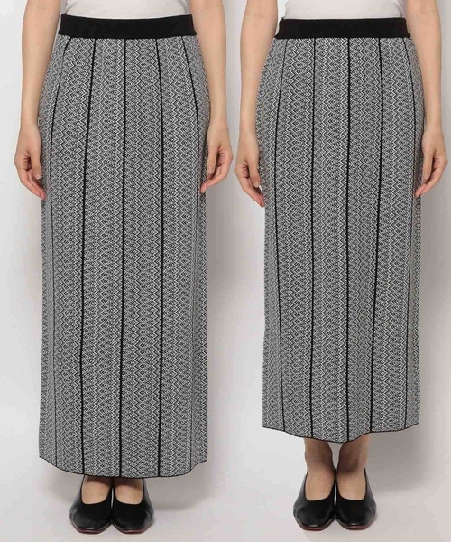 LEPSIM（レプシィム）の「12ゲージ満たされニットスカート　124994（スカート・レディース・ブラック/ネイビー/レッド/ブラウン・TALL/FREE）」の11枚目の写真