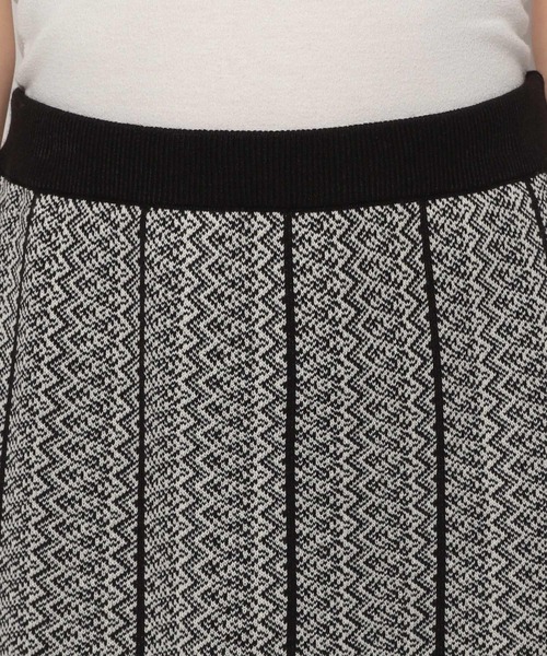 LEPSIM（レプシィム）の「12ゲージ満たされニットスカート 124994