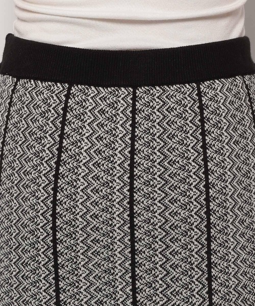 LEPSIM（レプシィム）の「12ゲージ満たされニットスカート 124994