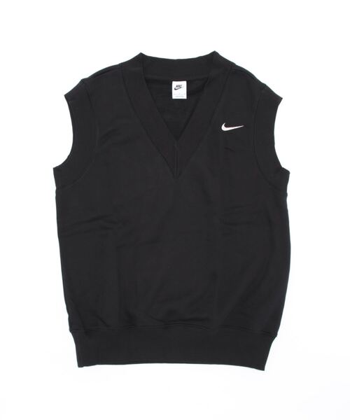 NIKE(ナイキ)の「【NIKE】AS W NSW STYLE FLC(ベスト・レディース・ブラック・SMALL/MEDIUM)」の1枚目の写真