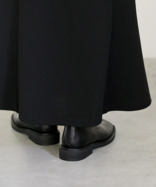 select MOCA（セレクトモカ）の「スクエアトゥフラットショートブーツ（ブーツ・レディース・ブラック/ブラウン・SMALL/MEDIUM/LARGE）」の11枚目の写真