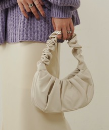 ギャザーハンドスリムバッグ