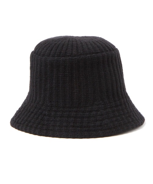 niko and...（ニコアンド）の「オリジナルニットバケットハット（ハット・レディース・ブラック/シルバーグレー・FREE）」の10枚目の写真