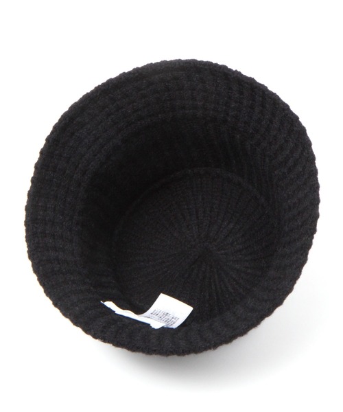 niko and...（ニコアンド）の「オリジナルニットバケットハット（ハット・レディース・ブラック/シルバーグレー・FREE）」の7枚目の写真