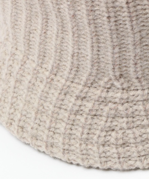 niko and...（ニコアンド）の「オリジナルニットバケットハット（ハット・レディース・ブラック/シルバーグレー・FREE）」の11枚目の写真