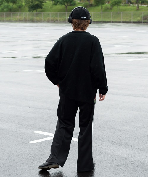 Perushu(ペルーシュ)の「レトロアソート柄ニットシャツカーデ(カーディガン/ボレロ・メンズ・ダークグリーン/ブラウン/ブラック・MEDIUM/LARGE)」の12枚目の写真