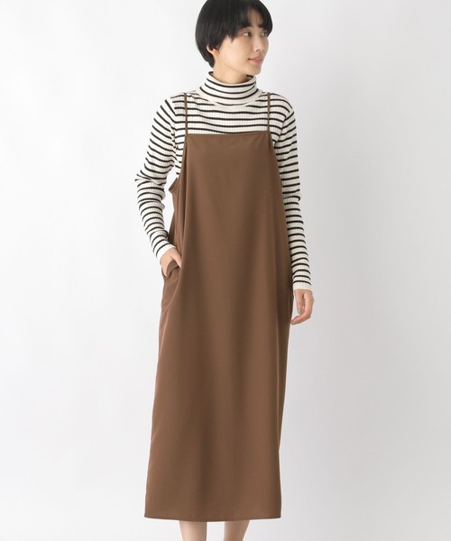 ฅ( ̳• ·̫ • ̳ฅ)専用 LEPSIM（レプシィム）の「スクエアストレートキャミワンピース