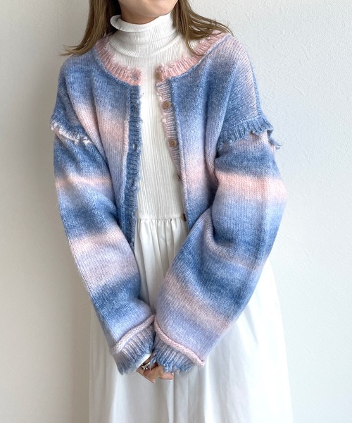 w closet(ダブルクローゼット)の「異素材ハイネックロングワンピース(ワンピース・レディース・ブラック/オフホワイト/モカ/スモーキーグリーン系・FREE)」の9枚目の写真