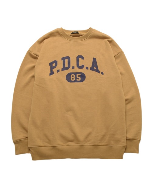 GLAZOS（グラソス）の「カレッジプリントトレーナー（スウェット・キッズ・ブラック/ライトベージュ/カーキ/グレー・170cm/150cm/160cm/140cm）」の7枚目の写真