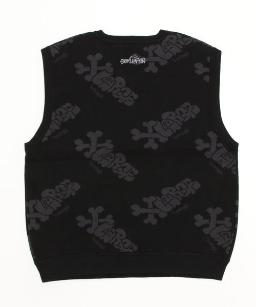 XLARGE×Sam by Pen knit VEST XLARGE（エクストララージ）の「XLARGE × SAM BY PEN KNIT VEST