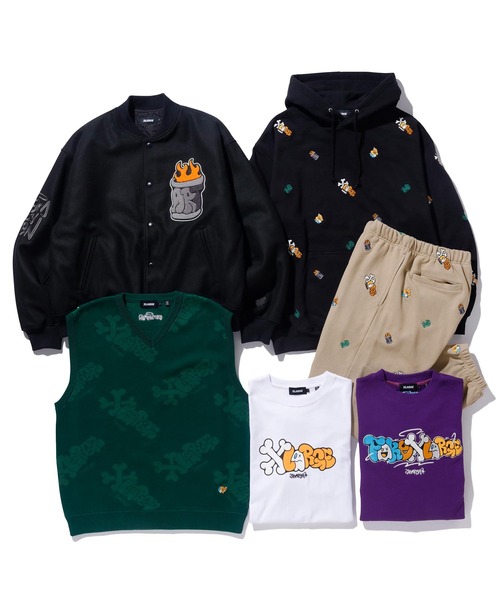 XLARGE×Sam by Pen knit VEST XLARGE（エクストララージ）の「XLARGE × SAM BY PEN KNIT VEST