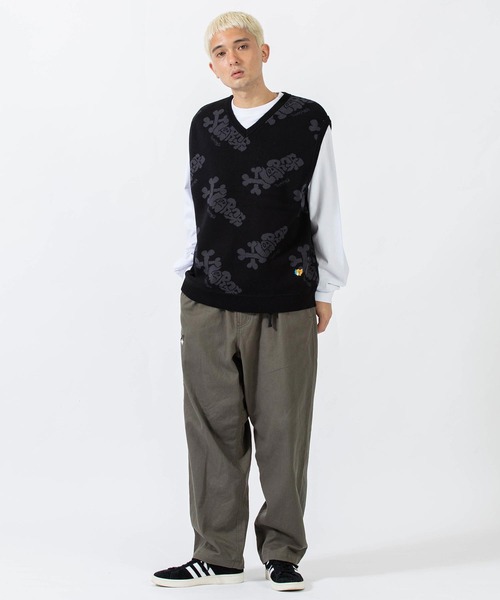 XLARGE×Sam by Pen knit VEST XLARGE（エクストララージ）の「XLARGE × SAM BY PEN KNIT VEST