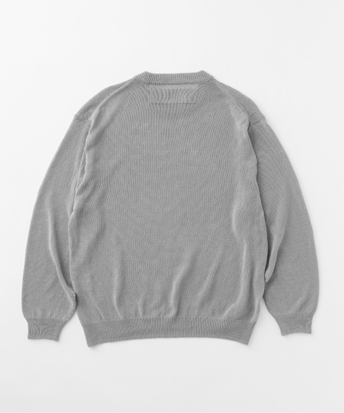 UNFIL(アンフィル)の「unfil アンフィル / organic cotton coiled-yarn sweater オーガニックコットン コイルドヤーン ニットセーター / WHSP-UU008(ニット/セーター・レディース・ブラック・1/4/5)」の4枚目の写真