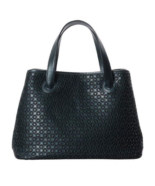 HIROKO HAYASHI（ヒロコハヤシ）の「◆GIRASOLE(ジラソーレ)ハンドトートバッグ（ハンドバッグ・レディース・シルバー/ゴールド系/ネイビー/ブラック系・00）」の3枚目の写真