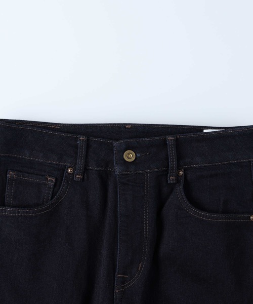 Sweet Camel(スウィートキャメル)の「【Sweet Camel】裏起毛ストレッチストレートパンツ(デニムパンツ・レディース・ノンウォッシュ・M/S/SS/L/XL)」の6枚目の写真