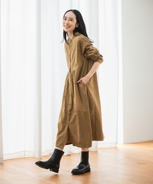 studio CLIP | フロントタックコールシャツワンピース[プチ・プラスサイズあり](ワンピース)