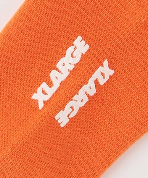 XLARGE KIDS(エクストララージキッズ)の「恐竜モチーフクルーソックス【日本製】(ソックス/靴下・キッズ・ホワイト/ブラック/オレンジ・19-21cm/17-19cm/15-17cm/13-15cm)」の6枚目の写真