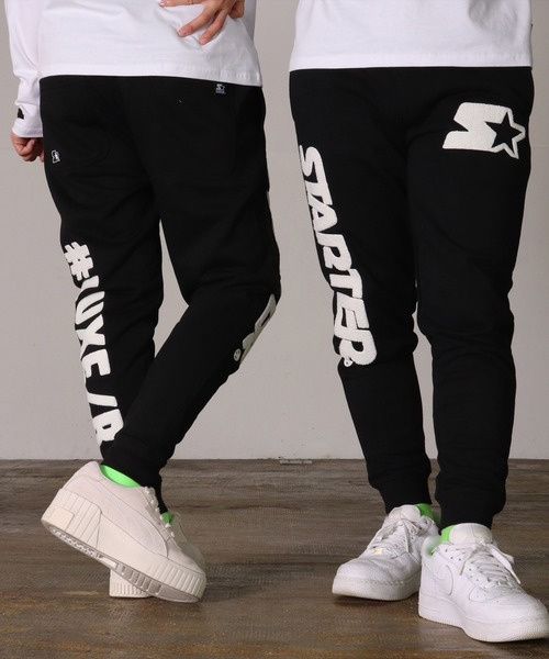 STARTER BLACK LABEL（スターターブラックレーベル）の「(RM)【STARTER BLACK LABEL × LUXE/R】スウェット イージー ジョガーパンツ（スウェットパンツ・メンズ・ブラック/オフホワイト/杢グレー・MEDIUM/LARGE/X-LARGE）」の15枚目の写真
