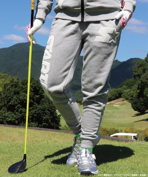 STARTER BLACK LABEL（スターターブラックレーベル）の「(RM)【STARTER BLACK LABEL × LUXE/R】スウェット イージー ジョガーパンツ（スウェットパンツ・メンズ・ブラック/オフホワイト/杢グレー・MEDIUM/LARGE/X-LARGE）」の11枚目の写真