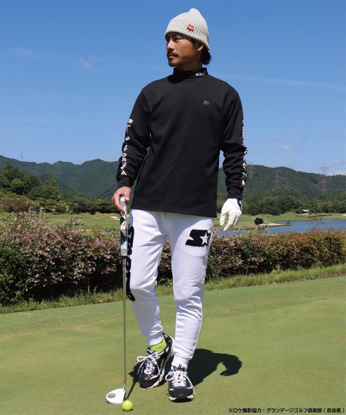 STARTER BLACK LABEL（スターターブラックレーベル）の「(RM)【STARTER BLACK LABEL × LUXE/R】スウェット イージー ジョガーパンツ（スウェットパンツ・メンズ・ブラック/オフホワイト/杢グレー・MEDIUM/LARGE/X-LARGE）」の6枚目の写真