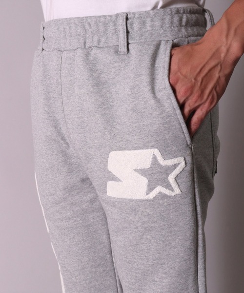 STARTER BLACK LABEL（スターターブラックレーベル）の「(RM)【STARTER BLACK LABEL × LUXE/R】スウェット イージー ジョガーパンツ（スウェットパンツ・メンズ・ブラック/オフホワイト/杢グレー・MEDIUM/LARGE/X-LARGE）」の18枚目の写真