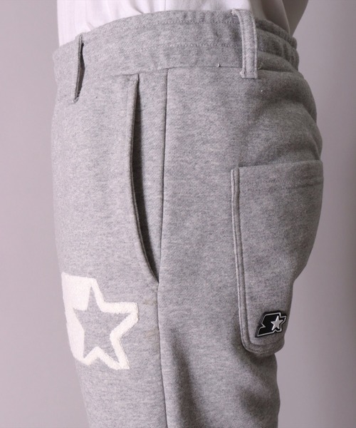 STARTER BLACK LABEL（スターターブラックレーベル）の「(RM)【STARTER BLACK LABEL × LUXE/R】スウェット イージー ジョガーパンツ（スウェットパンツ・メンズ・ブラック/オフホワイト/杢グレー・MEDIUM/LARGE/X-LARGE）」の19枚目の写真