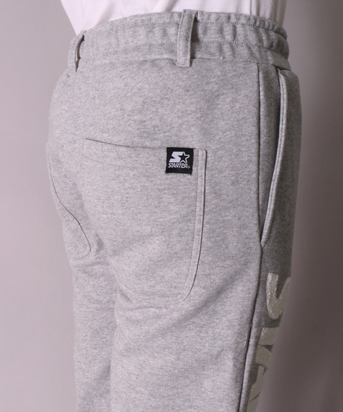 STARTER BLACK LABEL（スターターブラックレーベル）の「(RM)【STARTER BLACK LABEL × LUXE/R】スウェット イージー ジョガーパンツ（スウェットパンツ・メンズ・ブラック/オフホワイト/杢グレー・MEDIUM/LARGE/X-LARGE）」の20枚目の写真