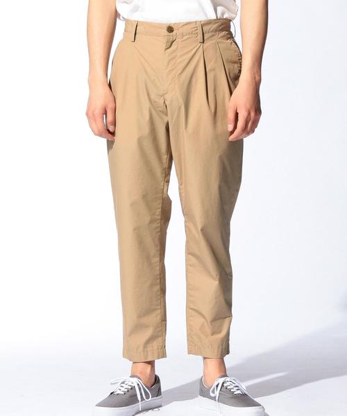 green label relaxing（グリーンレーベルリラクシング）の「[FRENCH CUT pants] 60TYPEWRITER 2PLEATS 9分丈パンツ◆（その他パンツ・メンズ・ベージュ/ネイビー/オリーブ・LARGE/SMALL/MEDIUM/X-LARGE）」の20枚目の写真