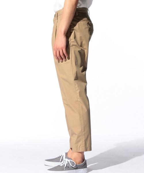 green label relaxing（グリーンレーベルリラクシング）の「[FRENCH CUT pants] 60TYPEWRITER 2PLEATS 9分丈パンツ◆（その他パンツ・メンズ・ベージュ/ネイビー/オリーブ・LARGE/SMALL/MEDIUM/X-LARGE）」の9枚目の写真