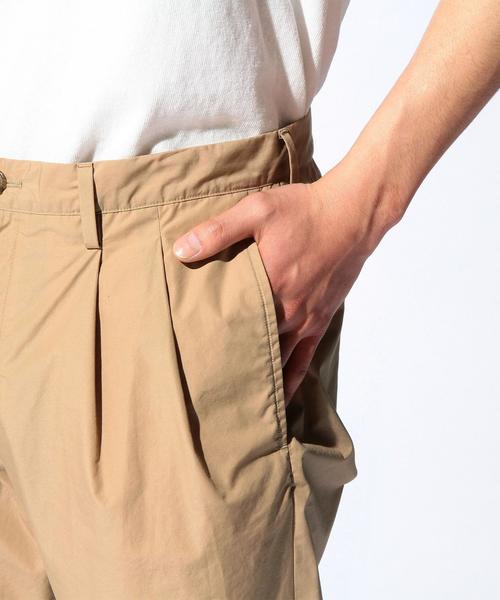 green label relaxing（グリーンレーベルリラクシング）の「[FRENCH CUT pants] 60TYPEWRITER 2PLEATS 9分丈パンツ◆（その他パンツ・メンズ・ベージュ/ネイビー/オリーブ・LARGE/SMALL/MEDIUM/X-LARGE）」の12枚目の写真