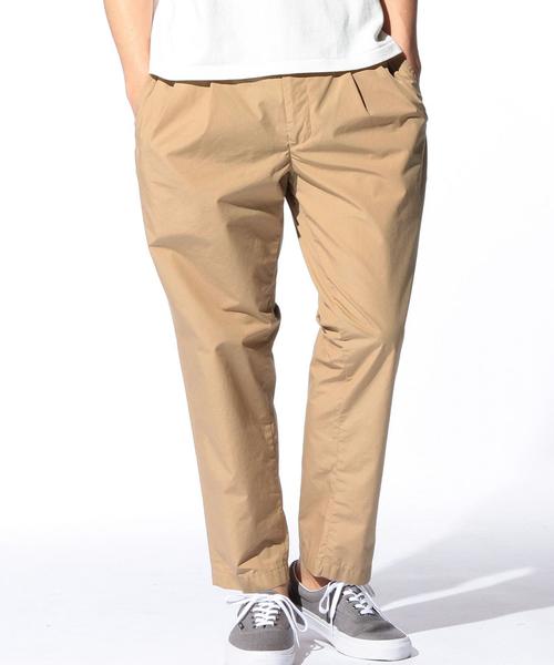 green label relaxing（グリーンレーベルリラクシング）の「[FRENCH CUT pants] 60TYPEWRITER 2PLEATS 9分丈パンツ◆（その他パンツ・メンズ・ベージュ/ネイビー/オリーブ・LARGE/SMALL/MEDIUM/X-LARGE）」の15枚目の写真