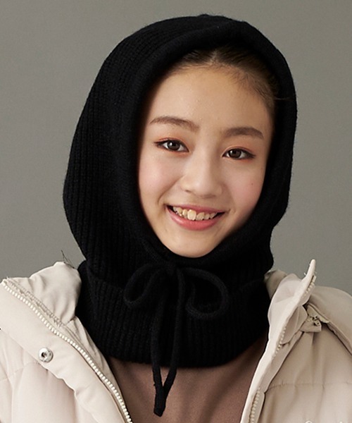 by LOVEiT（バイラビット）の「バラクラバ（ニットキャップ/ビーニー・キッズ・アイボリー/ブラック・L/M）」の2枚目の写真