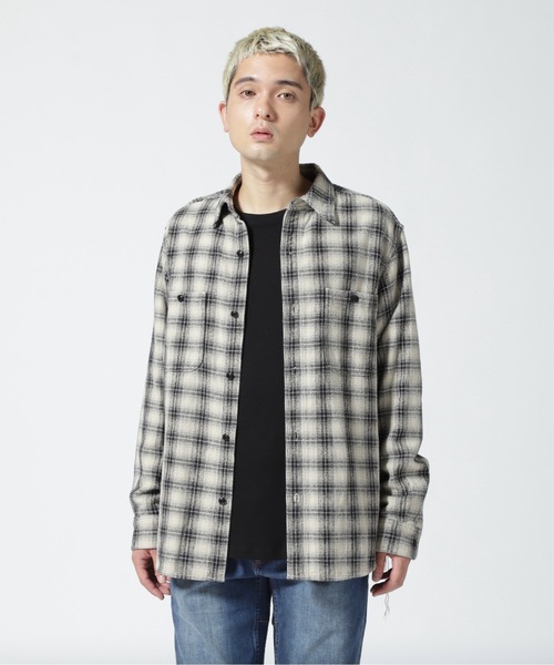 【新品未使用】MINEDENIM チェック フランネルジャケット サイズ4 MINEDENIM - Grandrelle V.Check Flannel Zipup BZ | chord