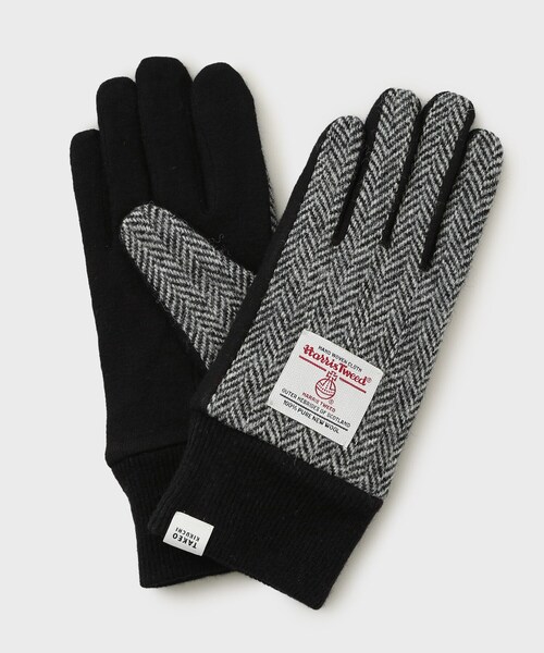 TAKEO KIKUCHI（タケオキクチ）の「◆【スマホ対応】ハリスツイード リブグローブ（手袋・メンズ・レッド系/ネイビー系1/ブルー系6/ブラック系1/チャコールグレー/ダークブラウン系1・00）」の17枚目の写真
