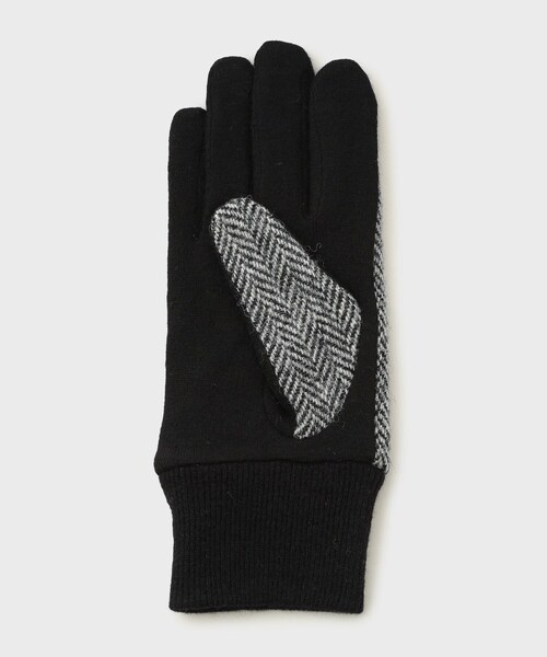 TAKEO KIKUCHI（タケオキクチ）の「◆【スマホ対応】ハリスツイード リブグローブ（手袋・メンズ・レッド系/ネイビー系1/ブルー系6/ブラック系1/チャコールグレー/ダークブラウン系1・00）」の18枚目の写真