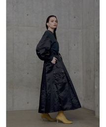 MA-1風ボリュームスカート