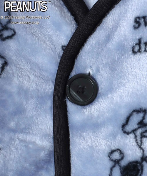 PEANUTS（ピーナッツ）の「PEANUTS SNOOPY（ピーナッツ スヌーピー）ボアフリースガウン/ブランケット（その他ルームウェア・レディース・ブルー・FREE）」の6枚目の写真