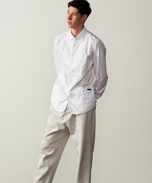 LAVENHAM(ラベンハム)の「QUILT POCKET LONG SLEEVE SHIRT MENS / キルトポケット ロング スリーブ シャツ メンズ(シャツ/ブラウス・メンズ・ブラック・M/S)」の4枚目の写真