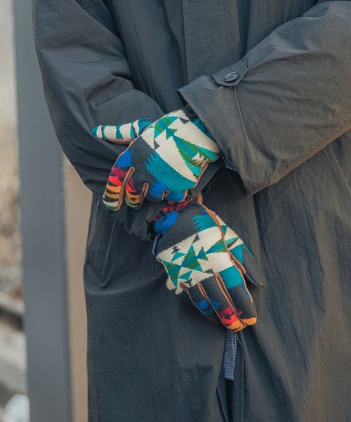 PENDLETON(ペンドルトン)の「∴【 PENDLETON / ペンドルトン 】 スマホ対応 メンズ グローブ MENS GLOVE PDW(手袋・メンズ・ダークブラウン/グレイッシュベージュ/ブラック・FREE)」の1枚目の写真