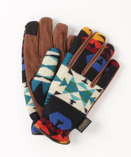 PENDLETON(ペンドルトン)の「∴【 PENDLETON / ペンドルトン 】 スマホ対応 メンズ グローブ MENS GLOVE PDW(手袋・メンズ・ダークブラウン/グレイッシュベージュ/ブラック・FREE)」の6枚目の写真