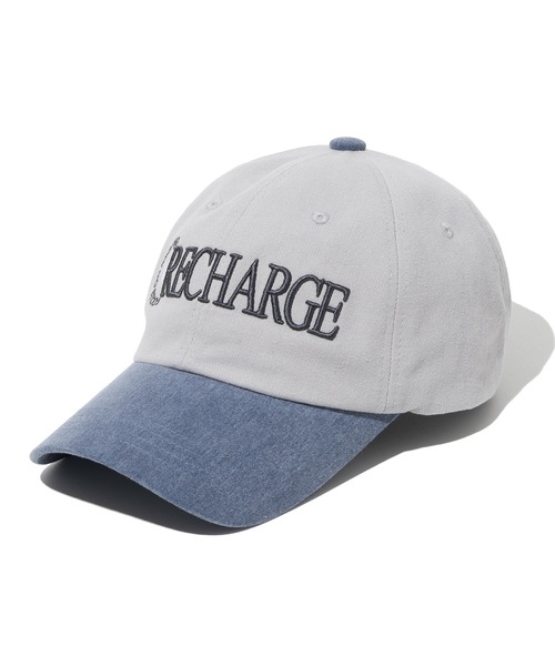 Millo Archive(ミロ アーカイブ)の「【millo 】ニューバイタリティーボールキャップ / New Vitality Ball Cap(キャップ・レディース・シルバーグレー/インディゴ×シルバー・FREE)」の3枚目の写真