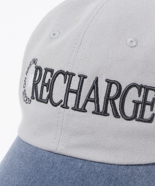 Millo Archive(ミロ アーカイブ)の「【millo 】ニューバイタリティーボールキャップ / New Vitality Ball Cap(キャップ・レディース・シルバーグレー/インディゴ×シルバー・FREE)」の5枚目の写真