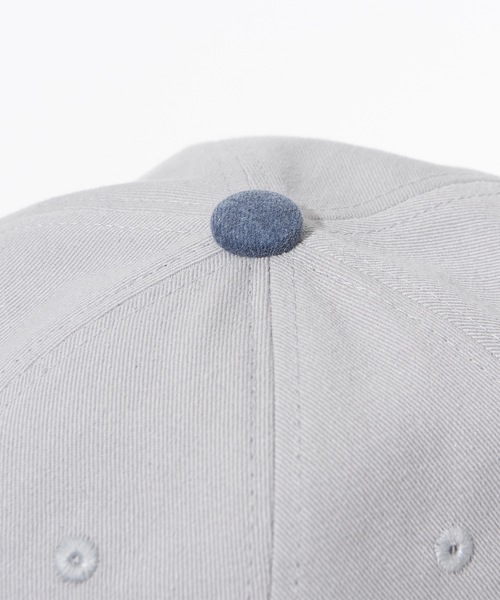 Millo Archive(ミロ アーカイブ)の「【millo 】ニューバイタリティーボールキャップ / New Vitality Ball Cap(キャップ・レディース・シルバーグレー/インディゴ×シルバー・FREE)」の6枚目の写真